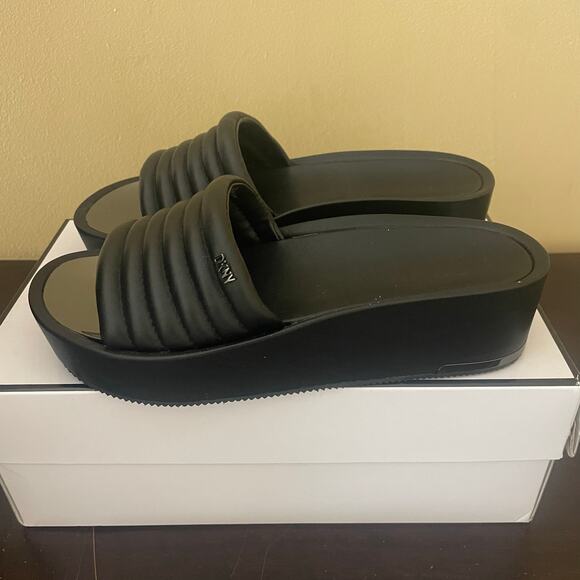 DKNY Women's Jadore Platform Sandals - Picture 1 of 7